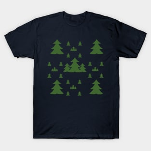 Tree pattern T-Shirt